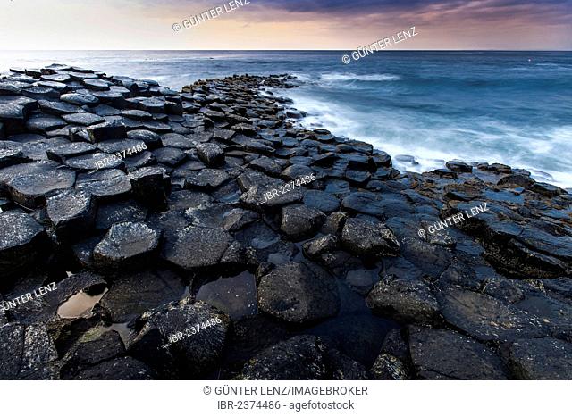 Giant's Causeway, basalt columns, Causeway Coast, County Antrim, Northern Ireland, United Kingdom, Europe