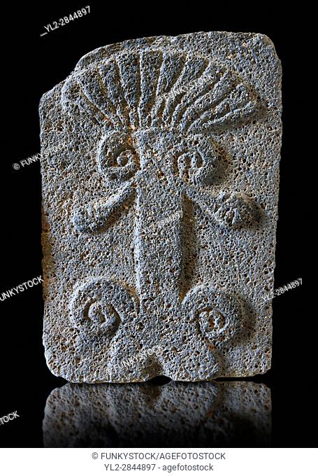 9th century BC stone Neo-Hittite/ Aramaean Orthostats from Palace Temple of the Aramaean city of Tell Halaf in northeastern Syria close to the Turkish border