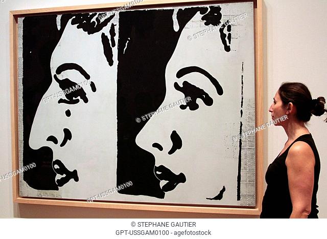 'BEFORE AND AFTER', POP ART PAINTING BY ANDY WARHOL 1928-1987, MOMA, MUSEUM OF MODERN ART, MIDTOWN MANHATTAN, NEW YORK CITY, NEW YORK STATE, UNITED STATES