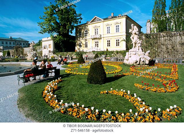 Mirabell Garden. Salzburg. Austria