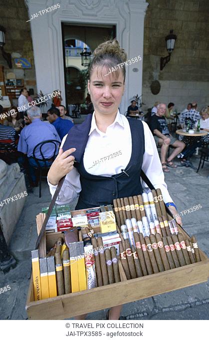 Woman / Female Cigar Vendor, Havana (Habana), Cuba