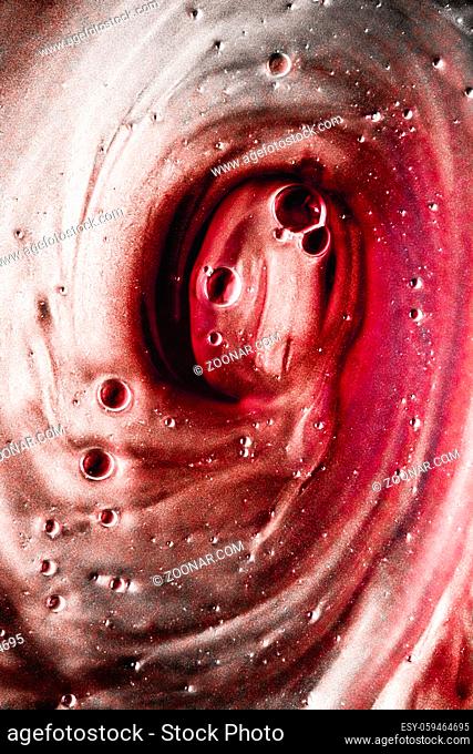 Abstract liquid background, paint splash, swirl pattern and water drops, beauty gel and cosmetic texture, contemporary magic art and science as luxury flatlay...