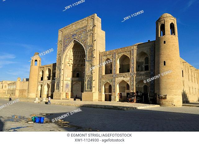 Abdulaziz Chan, Khan Madrassah, Bukhara, Buchara, Unesco World Heritage Site, Uzbekistan, Central Asia