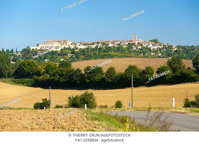 France, Gers (32), town of Lectoure on the way of Saint Jacques de Compostelle