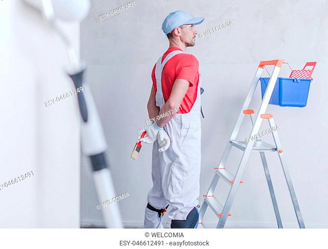 Room Painter and His Job