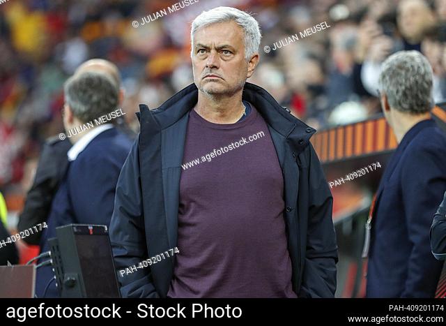 Jose MOURINHO (AS Roma, head coach). Leverkusen, Soccer UEFA Europa League / Semifinals, Bayer 04 Leverkusen - AS Rom, May 18th, 2023, BayArena, Leverkusen