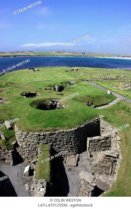 There is a famous prehistoric and Norse ancient site called Jalshof near Virkie in Shetland. The site encompasses ruins from the Bronze and Iron Ages