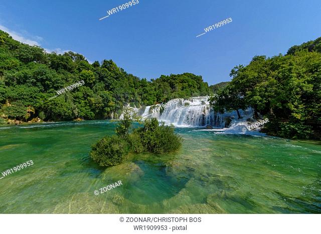 Krka Park waterfalls, Croatia