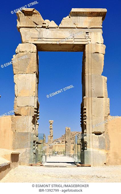 Achaemenid archeological site of Persepolis, UNESCO World Heritage Site, Persia, Iran, Asia
