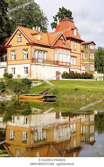 Estonia Baltic States, Saaremaa Island, Kuressaare Village, Lossi Hotel in the Castle estate