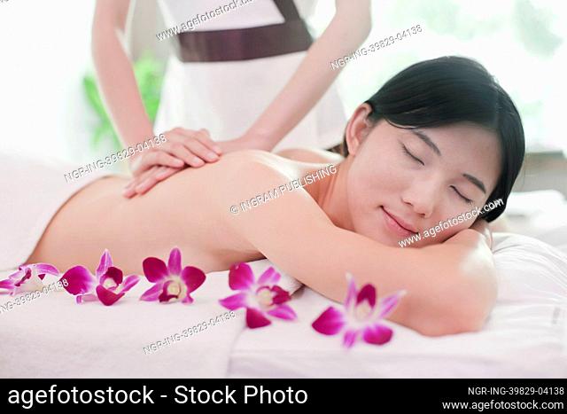 Women Receiving Massage