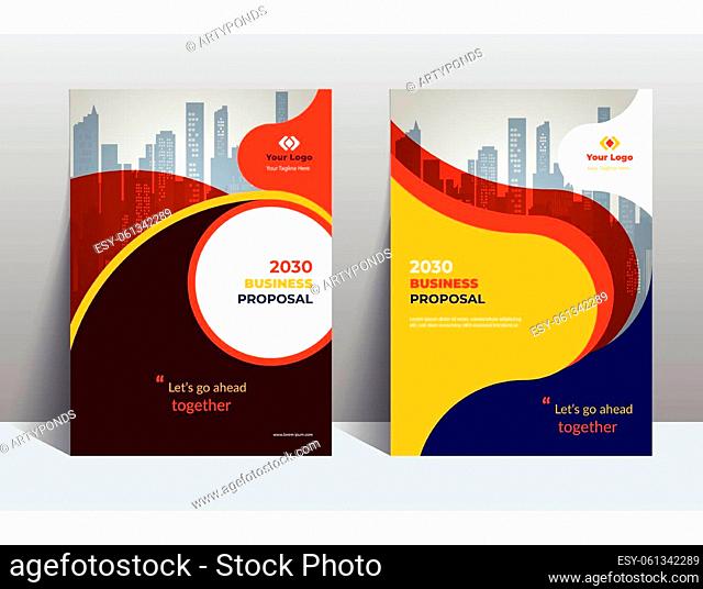 Business Proposal Catalog Cover Design Template is adept at Multipurpose projects such as annual reports, brochures, flyers, posters, presentations, catalogs