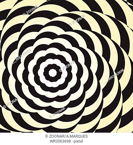 Op art, also known as optical art, is a style of v