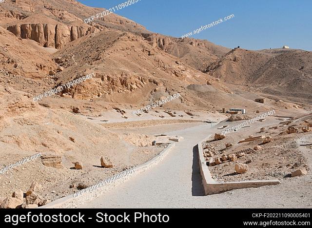 Tombs at Valley of the Queens, in Luxor, Egypt, October 19, 2022. (CTK Photo/Petr Svancara)