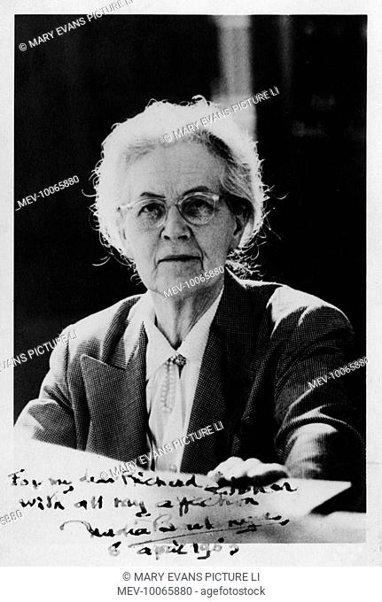 NADIA-JULIETTE BOULANGER (1887-1979), French music teacher and conductor. Her students included Aaron Copland, Roy Harris, Lennox Berkeley