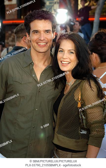 Antonio Sabato, Jr. & girlfriend Kristen Rossetti at The Workl Premiere of ""Terminator 3: Rise of the Machines"", held at The Mann Village Theater in Westwood
