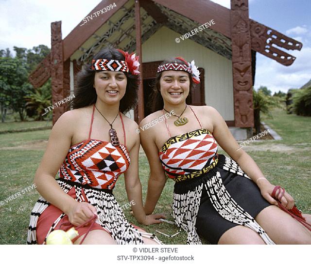 Costume, Holiday, Landmark, Maori, Model, New zealand, North island, Released, Rotorua, Tourism, Traditional costume, Travel, Va