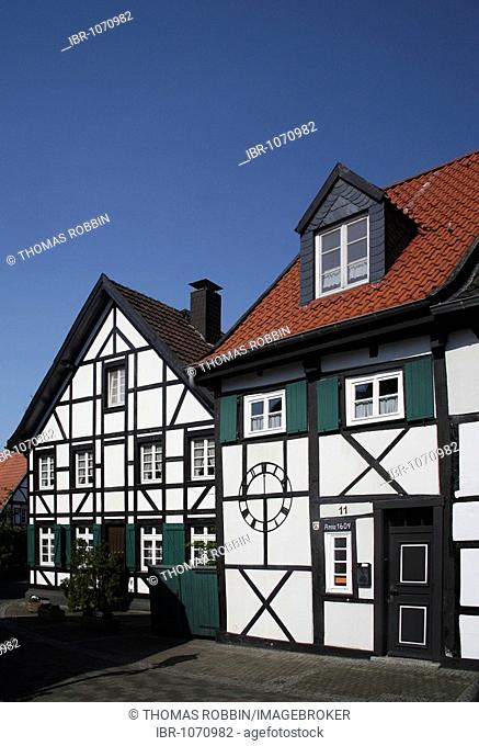 The old village Westerholt, Herten, North Rhine-Westphalia, Germany, Europe