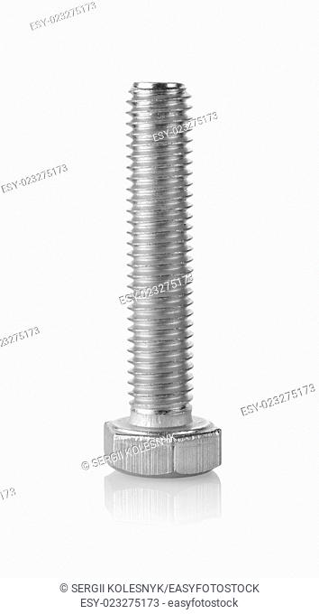 Big bolt isolated on a white background