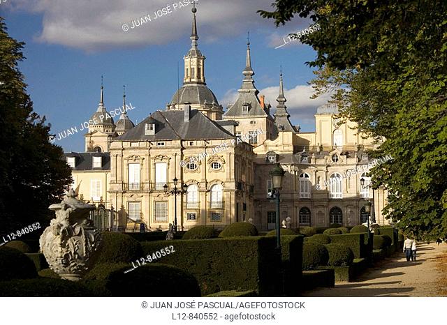 Palacio Real de La Granja Real Sitio de La Granja de San Ildefonso, provincia de Segovia, Castilla y León, Spain