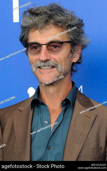 Italian director Silvio Soldini during the photocall of the film Il colore nascosto delle cose at the 74 Venice Film Festival