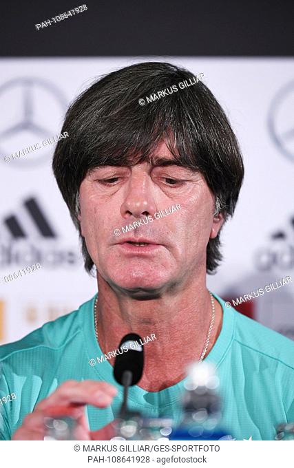 Bundescoach Joachim Jogi Loew (Germany) portrait, portrait, portrait, head. GES / Football / DFB Press Conference in Munich, 05.09