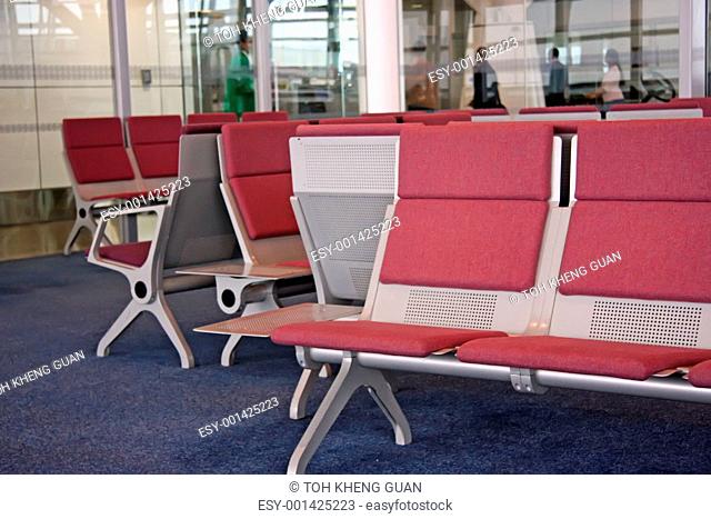 Airport waiting lounge