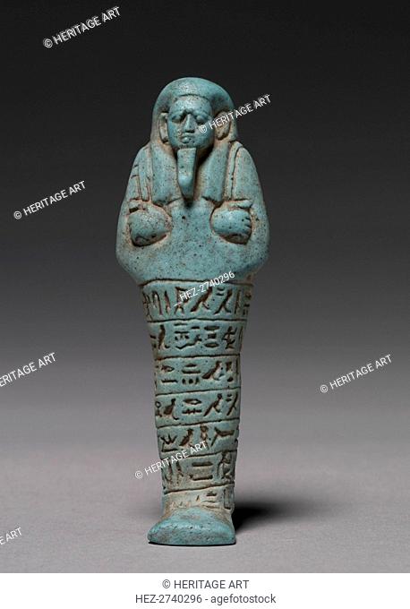 Shawabty of Ankh-Hor, 595-586 BC. Creator: Unknown