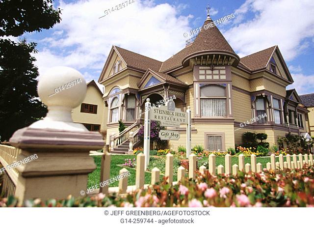 John Steinbeck's birthplace home (built c.1902). Salinas, Salinas Valley, Monterey County. California. USA