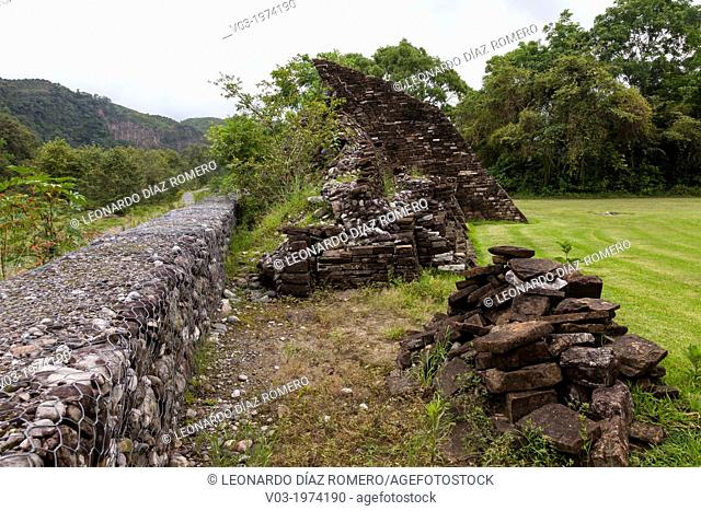 Totonaca Ruins named:""Sola de Vega"", near Filobobos River, Veracruz, Mexico