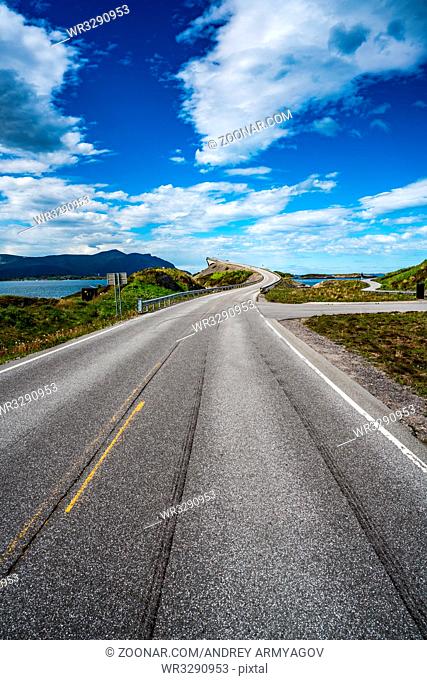 Norway Atlantic Ocean Road or the Atlantic Road (Atlanterhavsveien) been awarded the title as