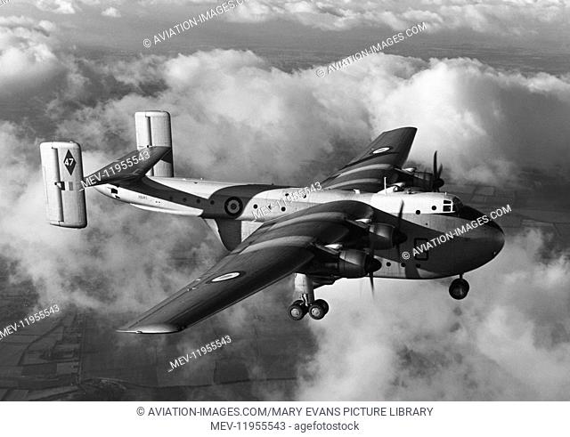 RAF 47 Squadron Blackburn Beverley C.1 As Once Based at RAF Abingdon, UK, the First Squadron to Operate the Beverly