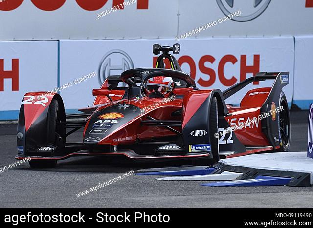 Massimiliano Gunther (deu) Nissan E.Dams during the shakedown of the Rome stage of the ABB FIA Formula E World Championship