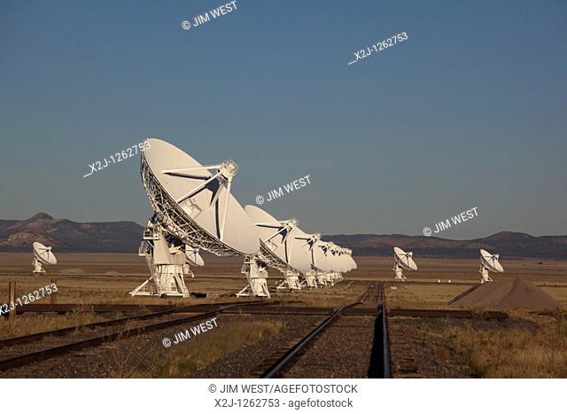 Datil, New Mexico - The Very Large Array radio telescope consists of 27 large dish antennas on the Plains of San Agustin in western New Mexico  The facility is...