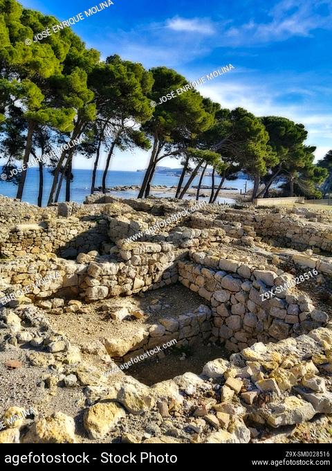 Ampurias archaeological zone, Girona, Spain, Europe