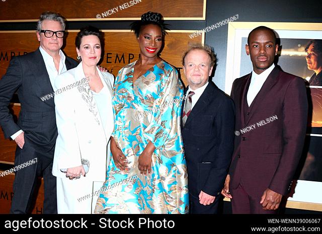 Empire of Light Los Angeles Premiere at the Samuel Goldwyn Theater on December 1, 2022 in Beverly Hills, CA Featuring: Colin Firth, Olivia Colman, Tanya Moodie