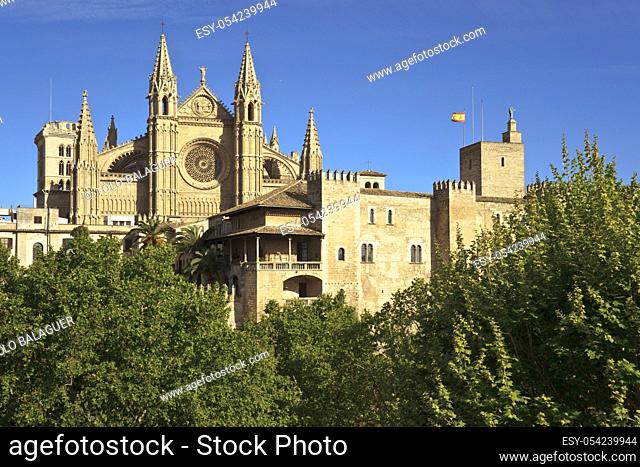 Catedral de Mallorca , siglo. XIII a siglo. XX . Palma. Mallorca. Islas Baleares. Spain