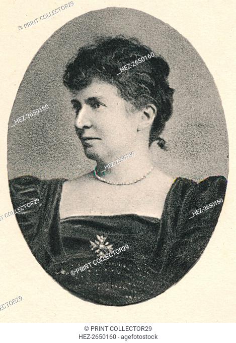 'Lady Halle', c1880, (1895). Artist: F Jenkins Heliog