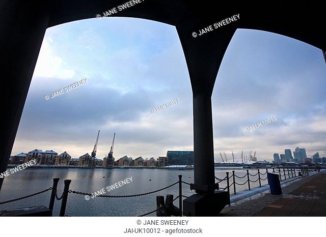 England, London, Royal Victoria Docks