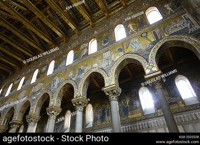 The Duomo of Monreale, near Palermo, Sicily, Italy