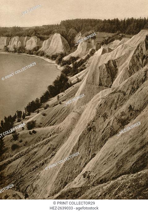 'Erosions on the Inn near Wasserburg', 1931. Artist: Kurt Hielscher