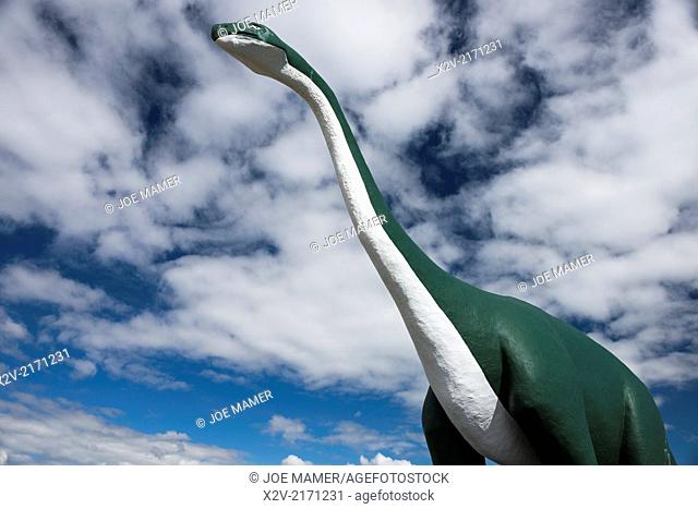 Dinosaur Park is a tourist attraction in Rapid City, South Dakota, United States. Dedicated on May 22, 1936, it contains seven dinosaur sculptures on a hill...