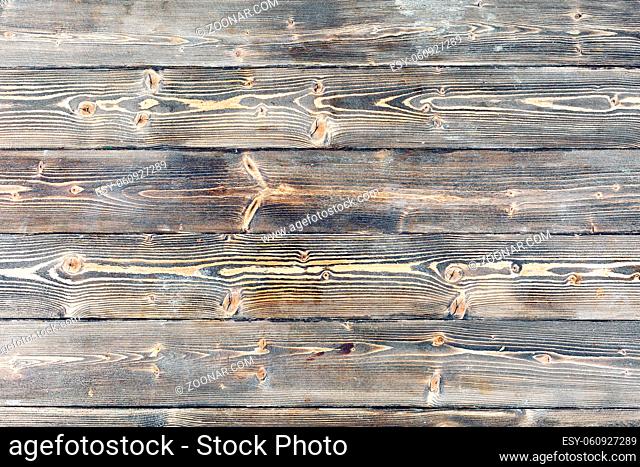 close-up texture pine wood. dark brown countertop or background