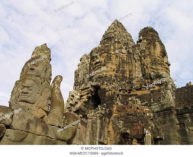 Asia, Cambodia, Angkor, Khmer-temples , Angkor Thom
