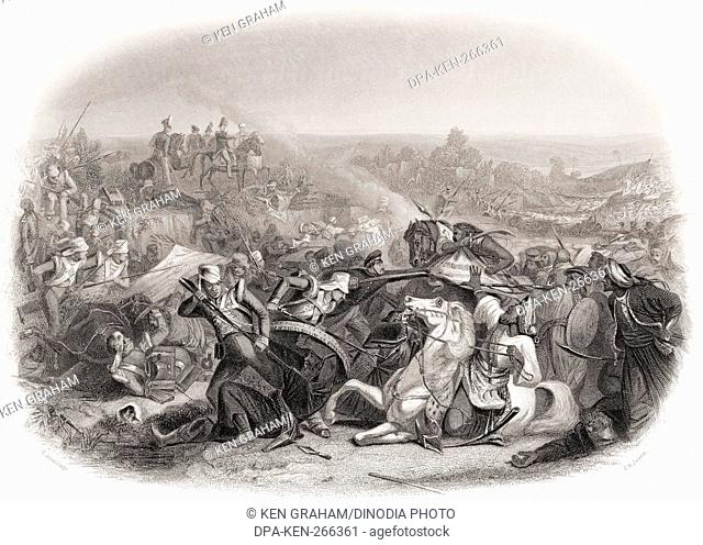 Battle of Meeanee Miani in 1843