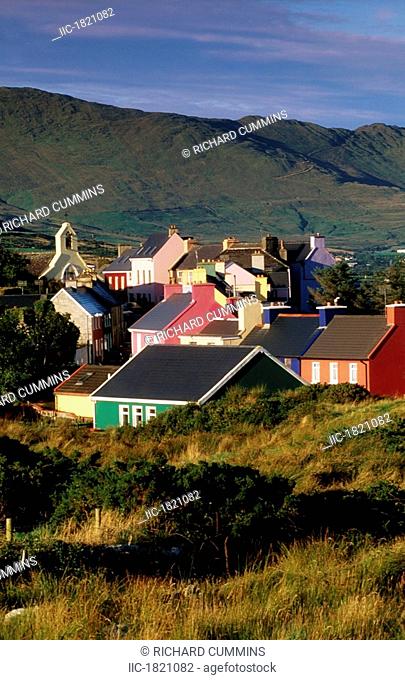 Eyeries, County Cork, Ireland, Village Rooftops