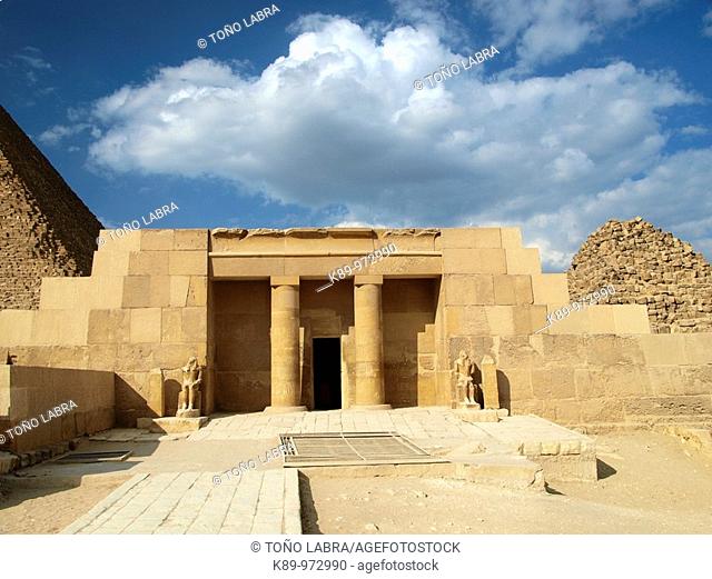 Mastaba, Pirámides Giza, El Cairo, Egipto