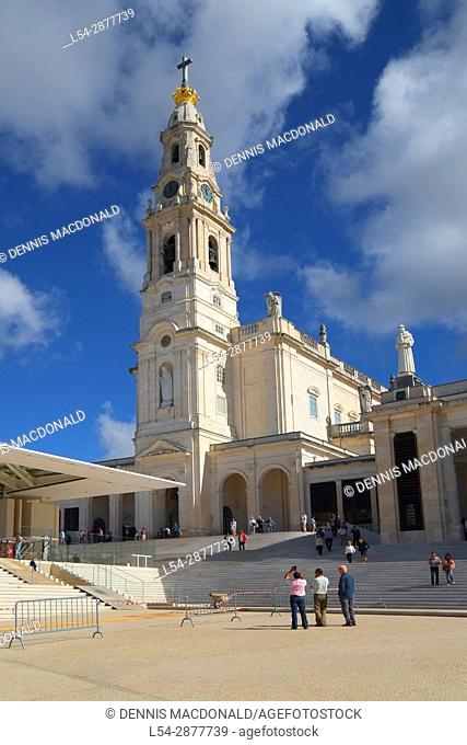 Basilica Our Lady Fatima Portugal Catholic pilgrimage shrine Ourem