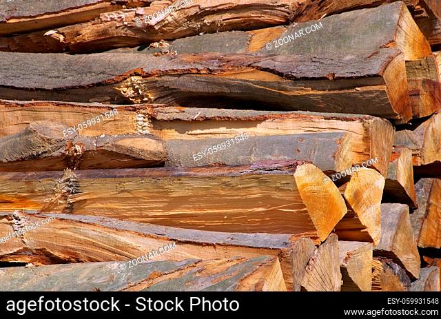 Holzstapel - stack of wood 44