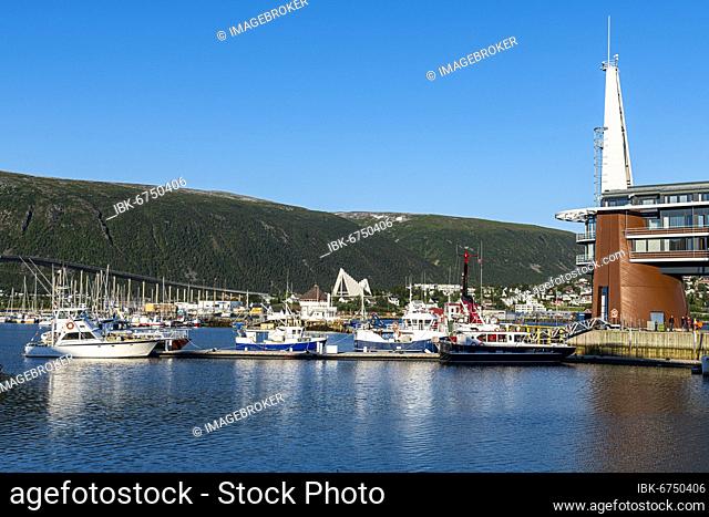 Harbour of Tromso, Norway, Europe